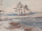 Winterlandschap, Antiek en Kunst, Kunst | Schilderijen | Klassiek, Verzenden