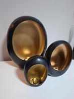 Eeg windlichten, Overige materialen, Gebruikt, Zwart, Ophalen of Verzenden