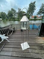 Tuin lantaarn windlicht RVS, Ophalen, Zo goed als nieuw