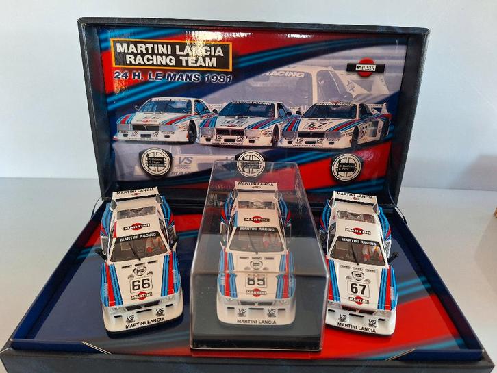 Fly Team 01 Set Martini Lancia Beta Montecarlo, 3 Auto´s, Kinderen en Baby's, Speelgoed | Racebanen, Nieuw, Racebaan, Elektrisch