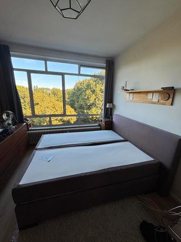Boxspring bed 160x200 cm – inclusief matrassen
