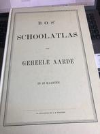 Bos Atlas der geheele aarde reprint 1877, Bosatlas, Ophalen of Verzenden, 1800 tot 2000, Wereld