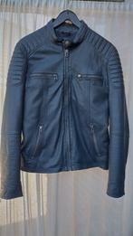 echt soepel leder jas met rits 50, Verzenden, Gedragen, Maat 48/50 (M)