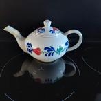 Boerenbont theepot koffiepot, Huis en Inrichting, Keuken | Servies, Gebruikt, Overige typen, Ophalen of Verzenden, Aardewerk
