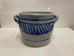 blauw grijze gres keulse pot 22cm H x 26cm D €12,50, Antiek en Kunst, Ophalen