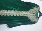 Marokkaanse kaftan, Kleding | Dames, Gelegenheidskleding, Ophalen of Verzenden, Zo goed als nieuw, Groen, Overige typen