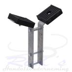 Bootvangmuil / boegsteun rubber met houder voor koker 60 mm, Watersport en Boten, Info@rickshandel.nl, Verzenden, Nieuw, Ricks Handelsonderneming