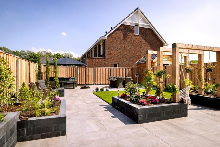 Wallblocks 60x15x15 antraciet NU STUNTPRIJS € 3,50 p. stuk, Tuin en Terras, Tegels en Klinkers, Nieuw, Overige typen, Beton, 10 m² of meer