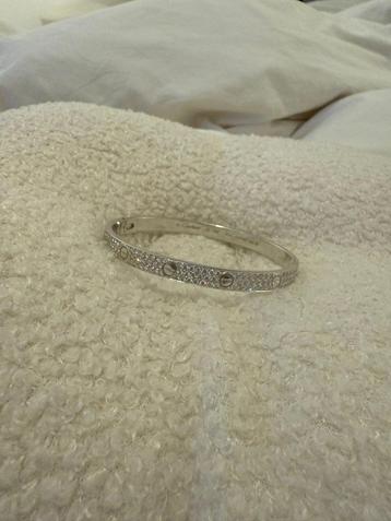Cartier Love Armband Diamanten beschikbaar voor biedingen