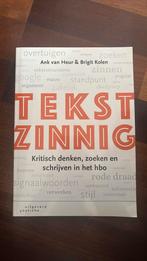 Ank van Heur - Tekstzinnig, Verzenden, Zo goed als nieuw, Ank van Heur; Brigit Kolen, Nederlands