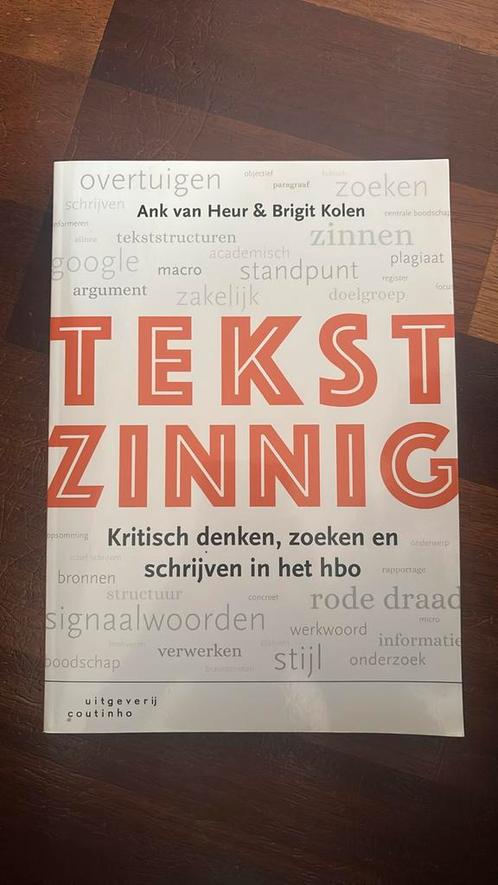 Ank van Heur - Tekstzinnig, Boeken, Schoolboeken, Zo goed als nieuw, Nederlands, Overige niveaus, Verzenden