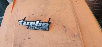 Volkswagen golf mk2 turbo diesel grille embleem GTD na facel beschikbaar voor biedingen