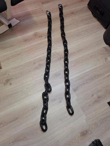 Training chains kettingen. 2 stuks 9.5 kg per stuk. beschikbaar voor biedingen