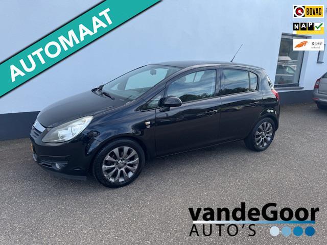 Opel Corsa 1.2-16V Cosmo, '10 aut., airco, cruise, trekhaak,, Auto's, Opel, Bedrijf, Te koop, Corsa, ABS, Airbags, Airconditioning