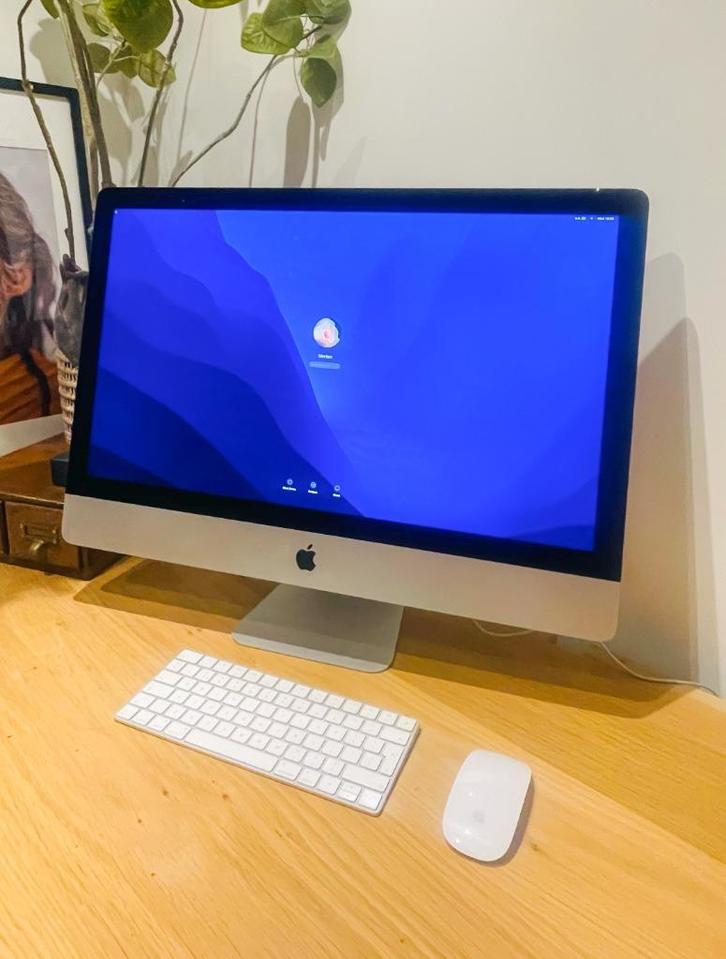 Apple iMac 27 inch 5K/Retina 32GB/2TB macOS Monterey + doos, Computers en Software, Apple Desktops, Zo goed als nieuw, iMac, HDD en SSD