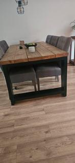 Eettafel steigerhout, 50e ophalen., Huis en Inrichting, Ophalen of Verzenden, Rechthoekig, 150 tot 200 cm, 50 tot 100 cm