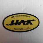 Leuke oude sticker.  Landbouwwerktuigen HAK. Moerkapelle., Ophalen of Verzenden, Zo goed als nieuw, Overige typen
