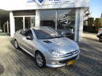 Peugeot 206 1.6 16V CC 2004 Grijs, Auto's, Voorwielaandrijving, Stof, Zwart, 4 cilinders