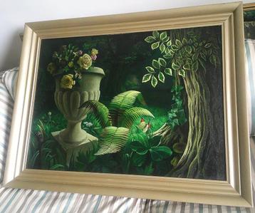 Varen en Vlinder in bos '45 - Lodewijk Bruckman 1903-1995 beschikbaar voor biedingen