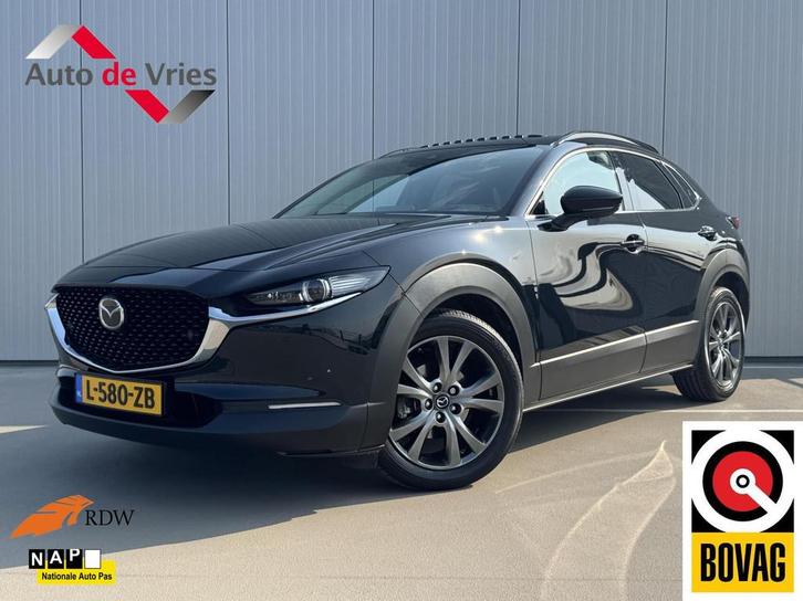 Mazda CX-30 2.0 e-SkyActiv-X M Hybrid Luxury|Trekhaak|NAP, Auto's, Mazda, Bedrijf, Te koop, CX-30, ABS, Achteruitrijcamera, Adaptive Cruise Control
