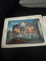 👉 Franklin Mint Motor Bikes Harley Softail garage, Ophalen of Verzenden