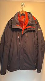 Tenson zwart/oranje winterjack met binnenjas mt XL, Ophalen of Verzenden, Zo goed als nieuw, Maat 56/58 (XL), Zwart