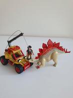 Playmobil Dinos Avonturiersbuggy met Stegosaurus - 9432, Kinderen en Baby's, Speelgoed | Playmobil, Ophalen, Zo goed als nieuw