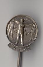 GHS Handboog Schutterij speldje, Verzamelen, Gebruikt, Niet vindbaar, Niet vindbaar, Speldje of Pin