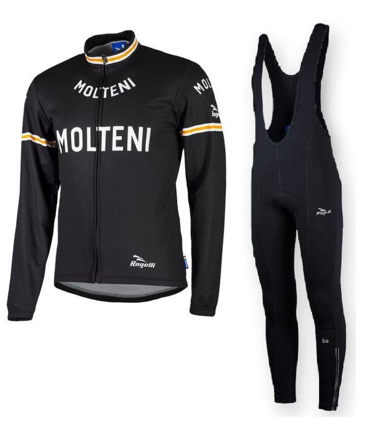 Fietskledingset Rogelli Molteni zwart, Sport en Fitness, Wielrennen, Nieuw, Kleding, Verzenden