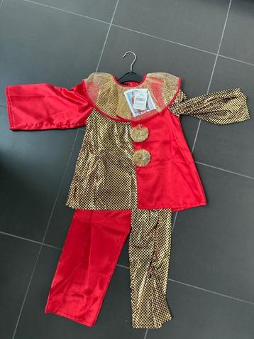 Clownspak 128 - verkleedkleren beschikbaar voor biedingen