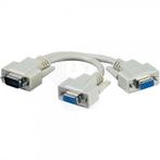 VGA (Male) naar 2 x VGA (Female) Splitter, Verzenden, Nieuw