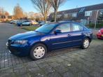 Mazda 3 1.6 Sedan Touring AUT 2005 Blauw, Auto's, Mazda, Stof, Zwart, 4 cilinders, 1165 kg