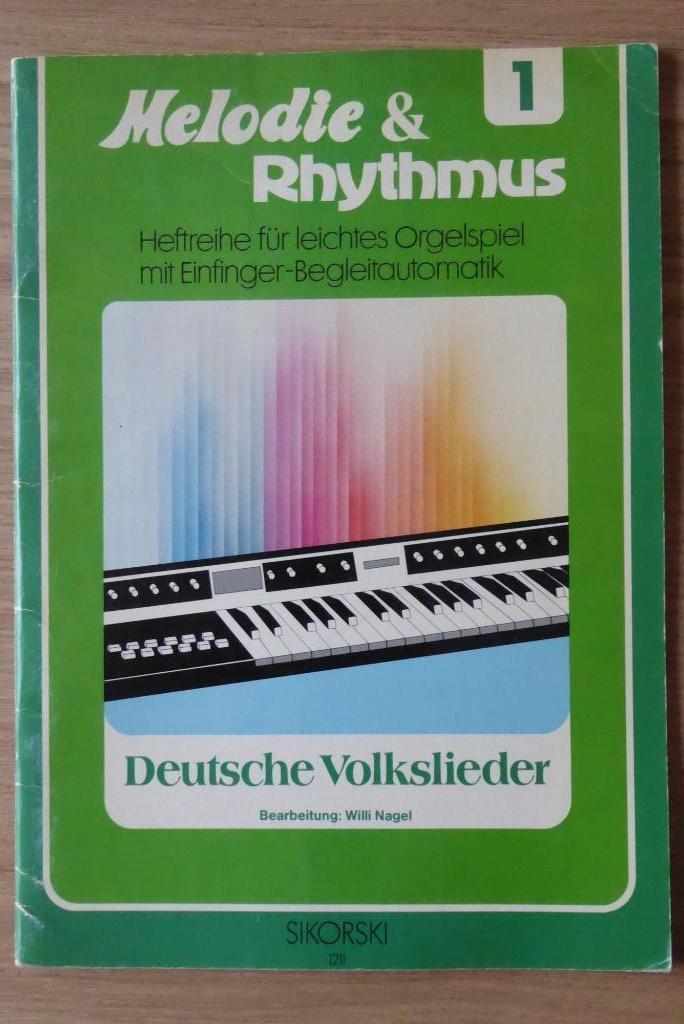 Melodie & Rhytmis - boek 1, Muziek en Instrumenten, Bladmuziek, Gebruikt, Artiest of Componist, Populair, Orgel, Verzenden