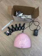 Gelnagel Set Compleet, Sieraden, Tassen en Uiterlijk, Uiterlijk | Cosmetica en Make-up, Gebruikt, Overige kleuren, Ophalen of Verzenden