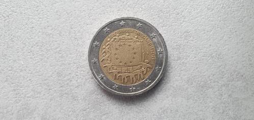 2 Euro munt 2015 30 jaar Europese vlag verschillende landen, Postzegels en Munten, Munten | Europa | Euromunten, Losse munt, 2 euro
