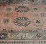 Vintage floral oosters wol kleed pink Ouschak 170x235cm, Gebruikt, Crème, 150 tot 200 cm, 200 cm of meer