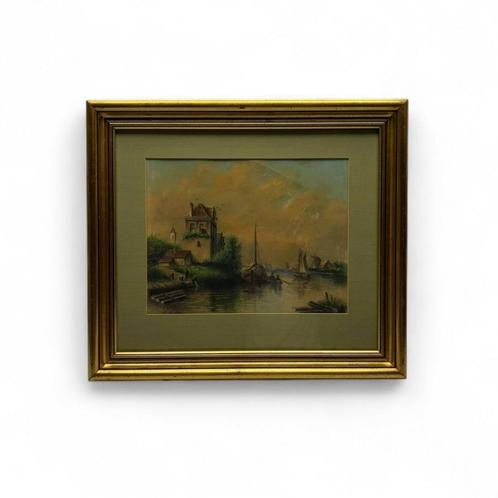 Hollandse School 19e eeuw, Antiek en Kunst, Kunst | Schilderijen | Klassiek, Ophalen of Verzenden