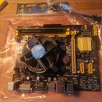 Asus H81M-K moederbord met i5 4460 processor + 8 gb ddr3 ram, DDR3, Ophalen of Verzenden, Zo goed als nieuw, Micro-ATX