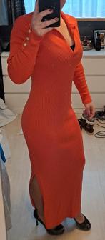 Koraalrode jurk Nikkie., Ophalen of Verzenden, Zo goed als nieuw, Nikkie, Maat 34 (XS) of kleiner