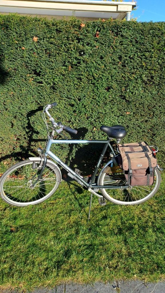 Batavus Lento Weekend heren fiets, Fietsen en Brommers, Fietsen | Heren | Herenfietsen, Zo goed als nieuw, Batavus, 57 tot 61 cm
