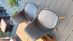 2 Gratis kuipstoelen, Huis en Inrichting, Stoelen, Ophalen, Gebruikt, Zwart
