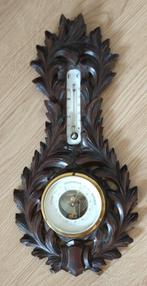barometer duits zwarte woud houtsnijwerk, volgnr 82, Audio, Tv en Foto, Weerstations en Barometers, Ophalen of Verzenden, Gebruikt