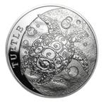 1 troy ounce zilveren schildpad Niue munt 2022, Postzegels en Munten, Edelmetalen en Baren, Ophalen of Verzenden, Zilver