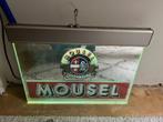 Reclamespiegel Mousel Bier, Ophalen of Verzenden, Gebruikt, Reclamebord