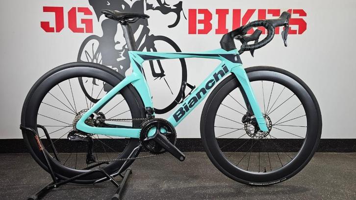 racefiets bianchi oltre comp disc ultegra di2 2x12, Hobby en Vrije tijd, Overige Hobby en Vrije tijd, Zo goed als nieuw, Ophalen of Verzenden