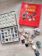 Mineralen + 'Schatten van de Aarde' Map, Verzamelen, Ophalen of Verzenden, Mineraal