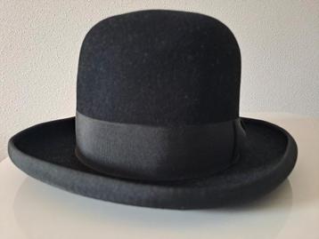 Vintage Bolhoed  maat 56 G Ed Borst Hatters Den Haag  beschikbaar voor biedingen