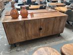 Magazijn leegverkoop dressoir Carved mangohout ingelegd 525, Huis en Inrichting, Nieuw, Ophalen of Verzenden, Info@wkhome.nl, Argonweg 20 Amersfoort
