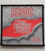 AC/DC zeer mooie razor's edge patch 18 vintage 1991 nieuw, Verzenden, Nieuw, Kleding