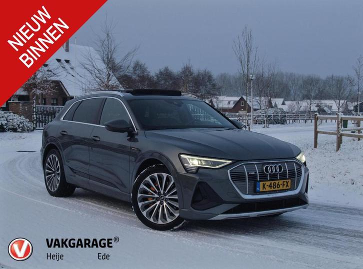 Audi e-tron 55 quattro S edition 95 kWh | SOH 93% | S-Line |, Auto's, Audi, Bedrijf, Te koop, e-tron, 4x4, ABS, Achteruitrijcamera